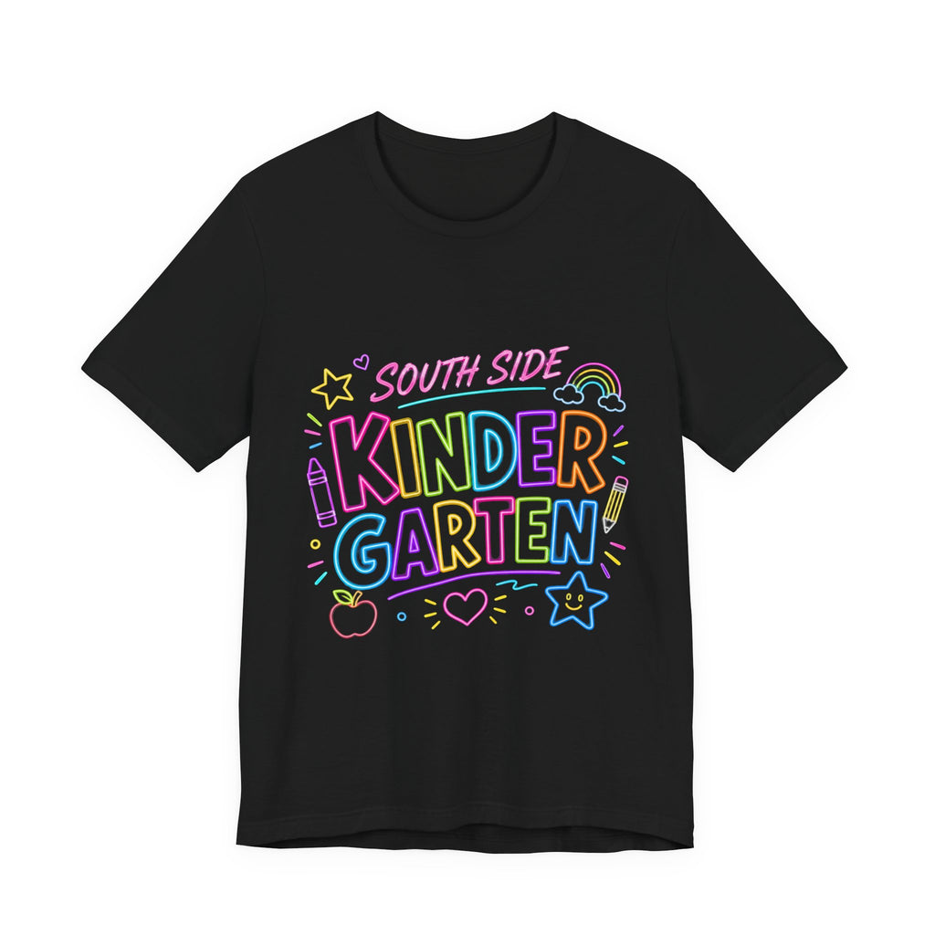 Kindergarten T-Shirt — 'South Side Kindergarten' Cute Pastel Back-to-School Tee