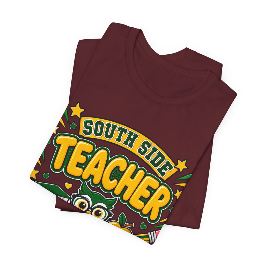 South Side Teacher T-Shirt — Cute Owl