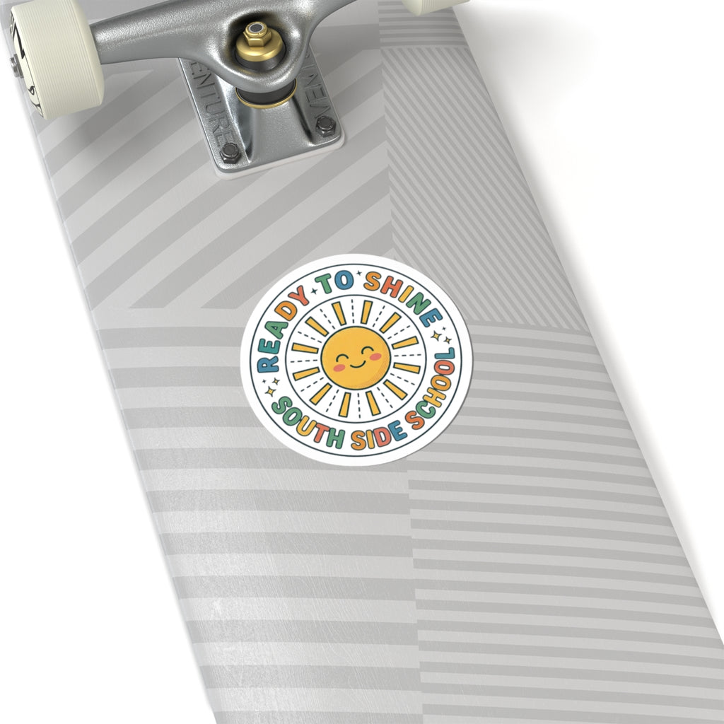 Ready to Shine Sun Sticker | First Day of School, Grade Personalized