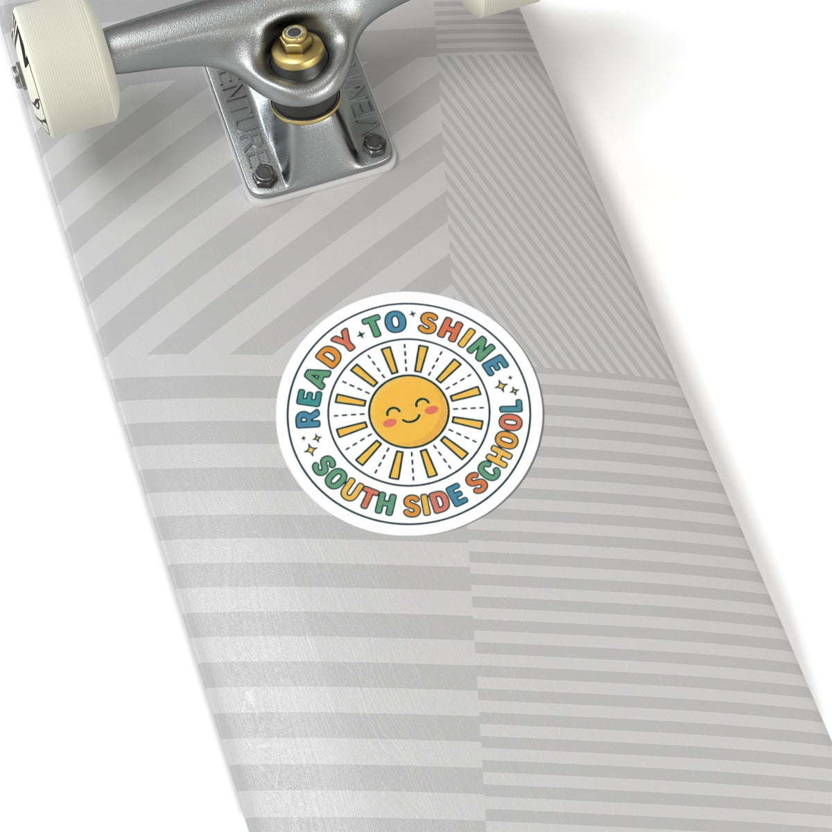 Ready to Shine Sun Sticker | First Day of School, Grade Personalized