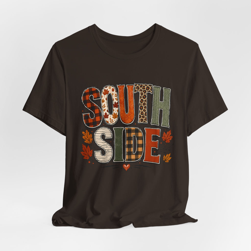 Fall Plaid & Leopard South Side Tee