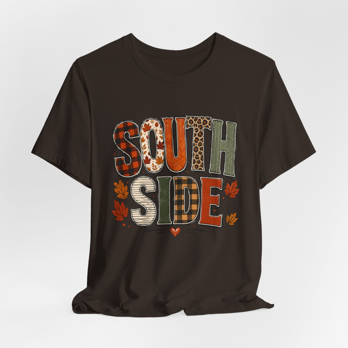 Fall Plaid & Leopard South Side Tee