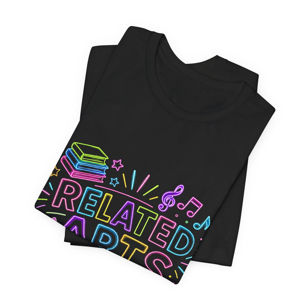 Related Arts T-Shirt — Pastel School Subjects Graphic Tee