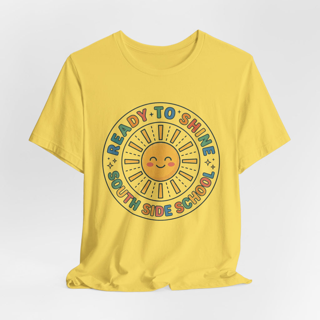 Ready to Shine Sun Graphic Tee | First Day of School, Grade Photo Shirt