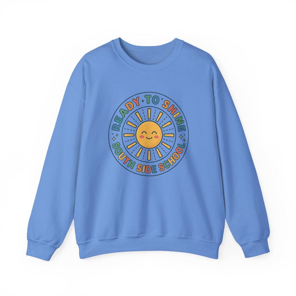 Ready to Shine Sun Graphic Crewneck | First Day of School Sweatshirt