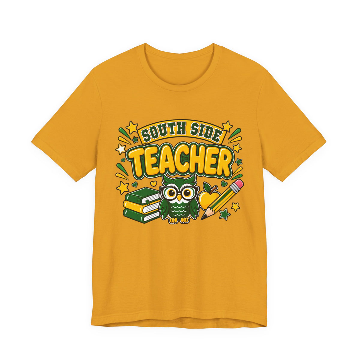 South Side Teacher T-Shirt — Cute Owl