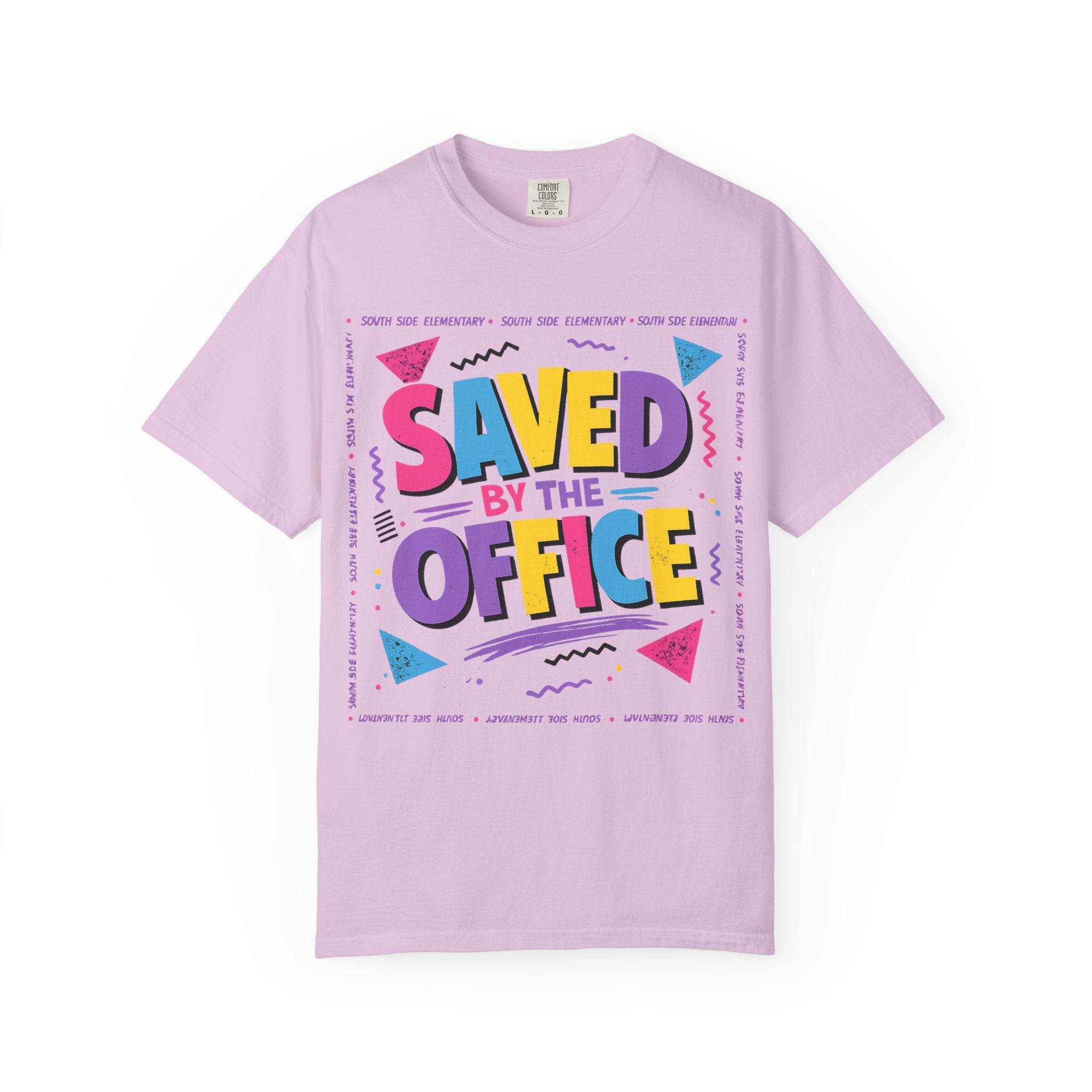 Saved By The Office T-Shirt — 90s Retro Graphic Tee for Office Fans