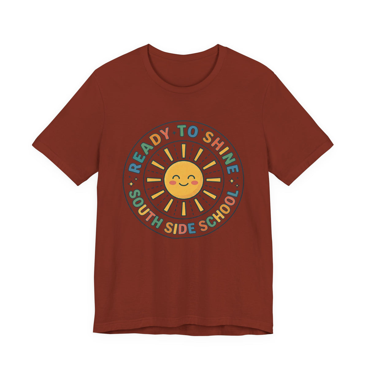Ready to Shine Sun Graphic Tee | First Day of School, Grade Photo Shirt