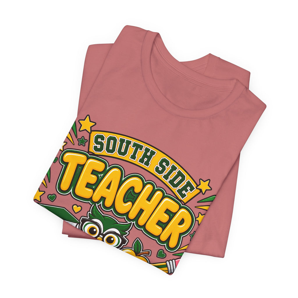 South Side Teacher T-Shirt — Cute Owl