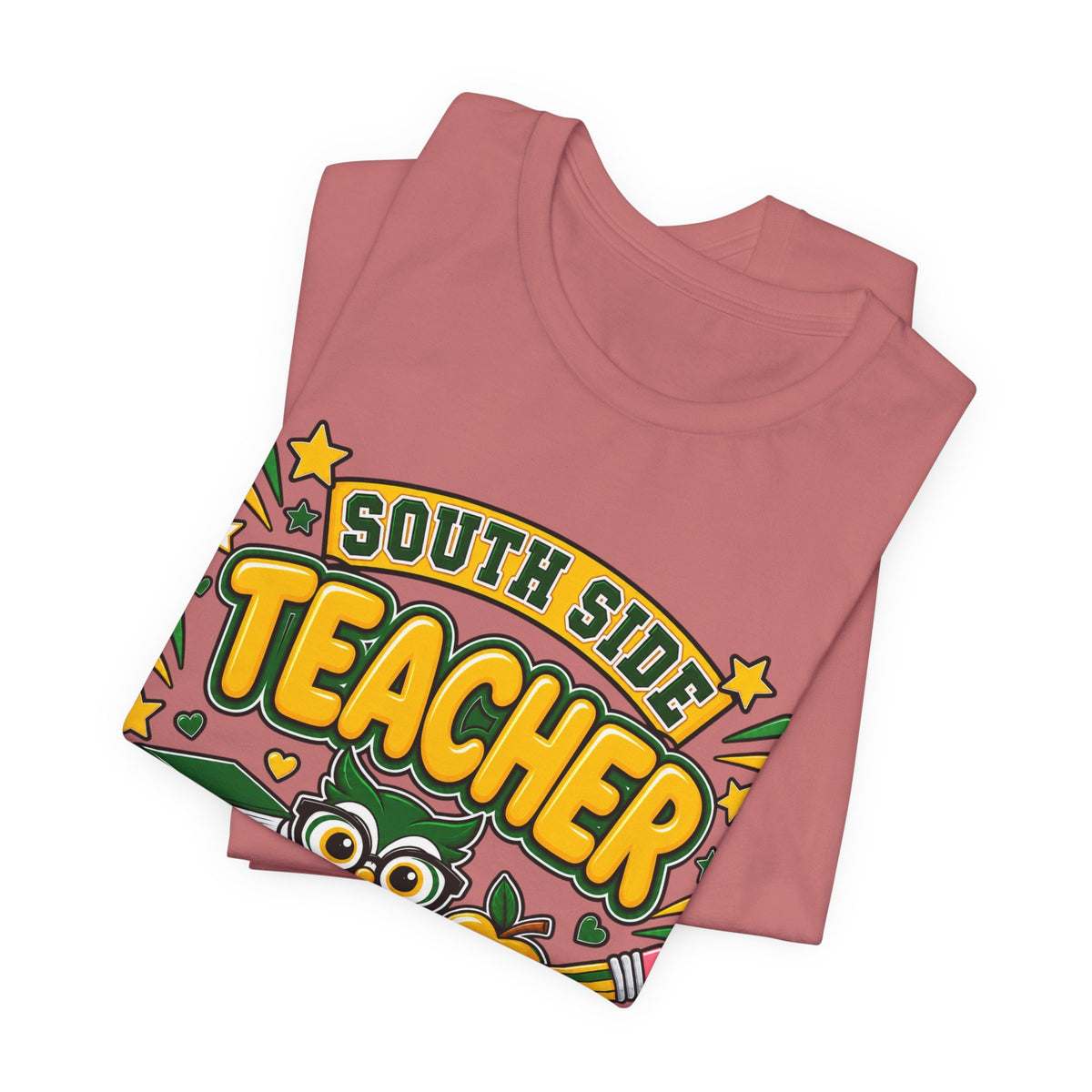 South Side Teacher T-Shirt — Cute Owl