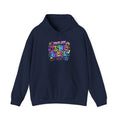 Kindergarten Colorblock Hoodie — Cute Pastel Back-to-School Sweatshirt