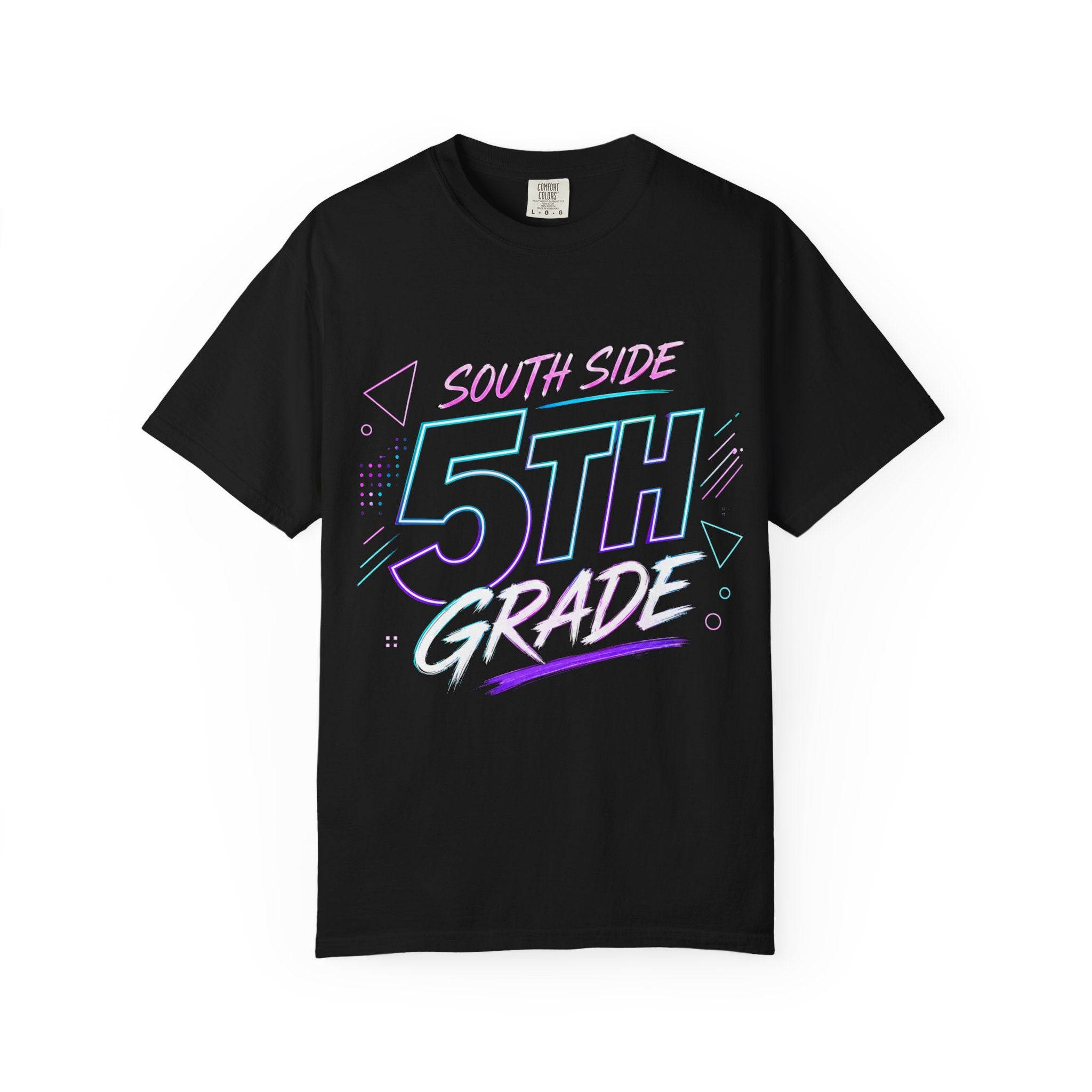 5th Grade T-Shirt — 'South Side' Retro School Tee