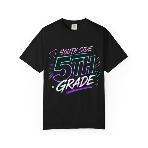 5th Grade T-Shirt — 'South Side' Retro School Tee