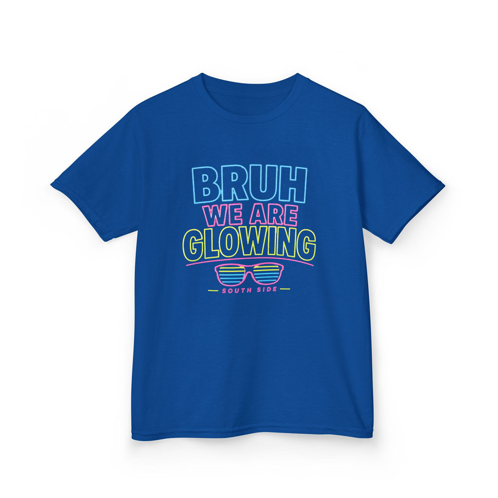 Kids T-Shirt - "Bruh We Are Glowing"