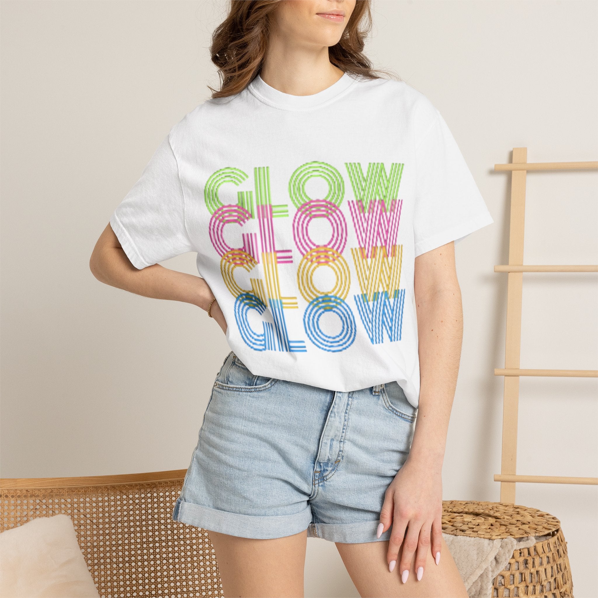 GLOW Unisex Garment-Dyed T-shirt
