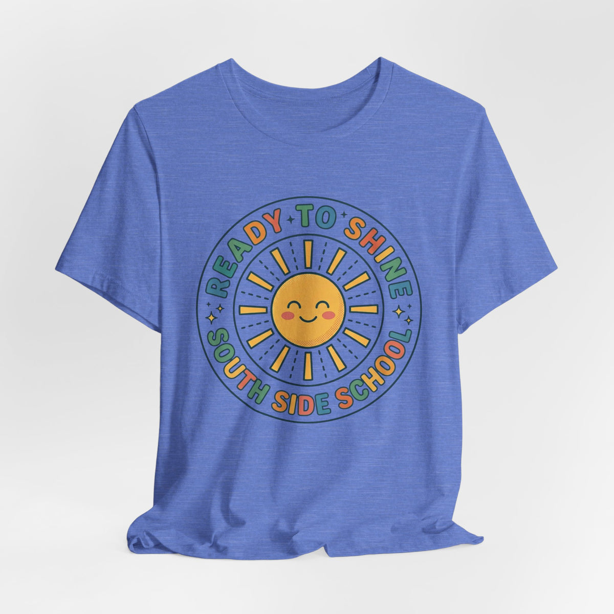 Ready to Shine Sun Graphic Tee | First Day of School, Grade Photo Shirt