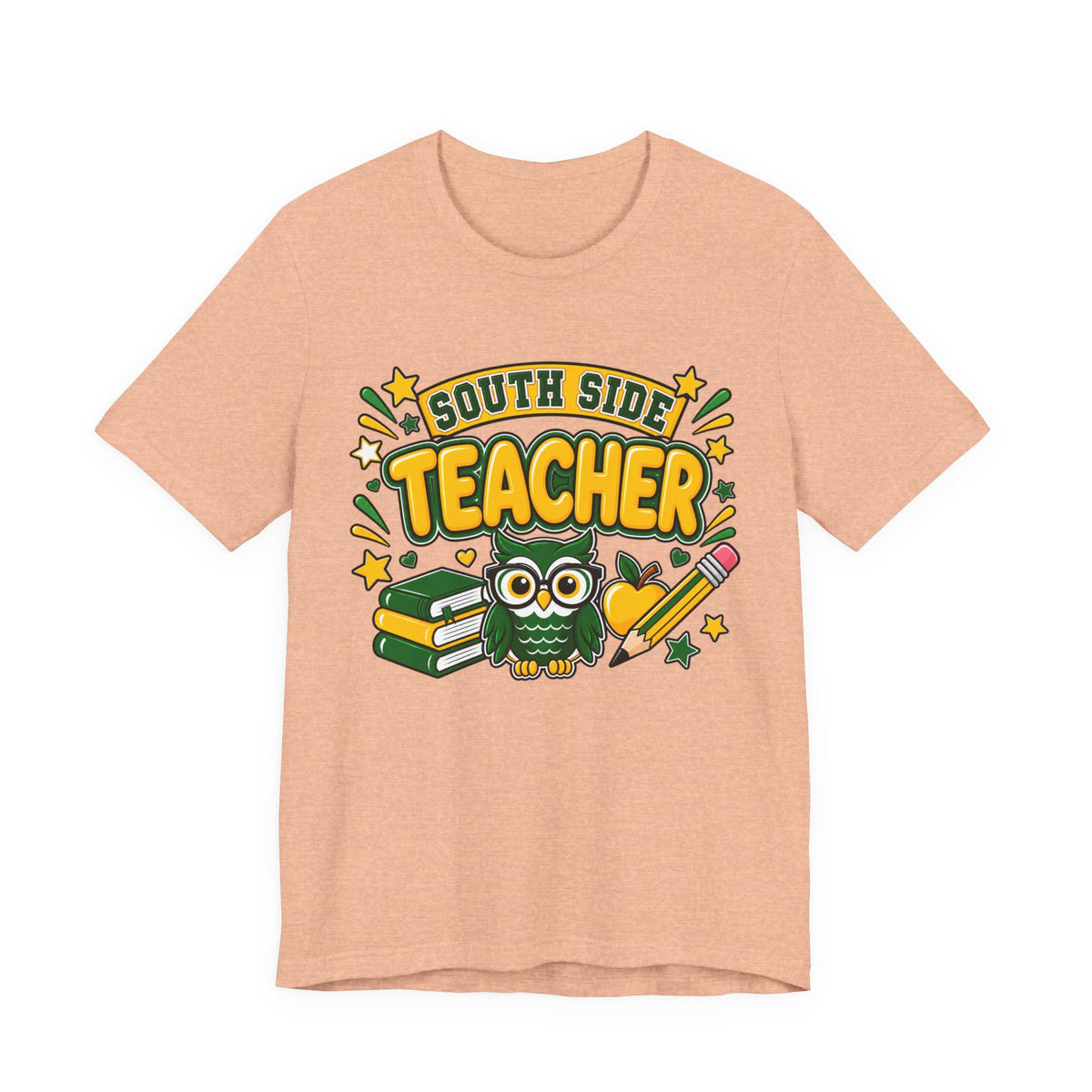 South Side Teacher T-Shirt — Cute Owl