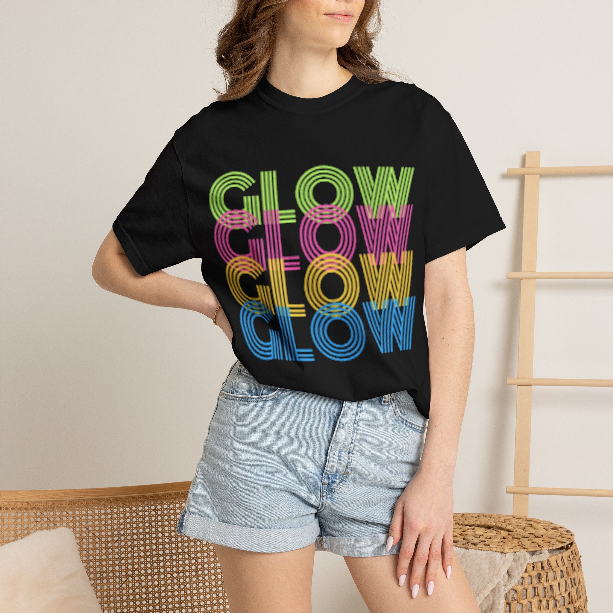 GLOW Unisex Garment-Dyed T-shirt