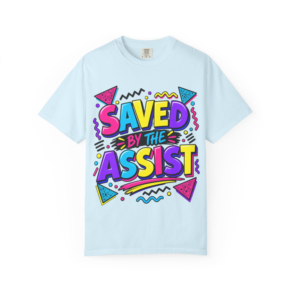 Saved By The Assist T-Shirt — Retro 80s/90s Style