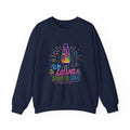 Lava Lamp Crewneck Sweatshirt — "We Lava Side" Retro Pastel Graphic