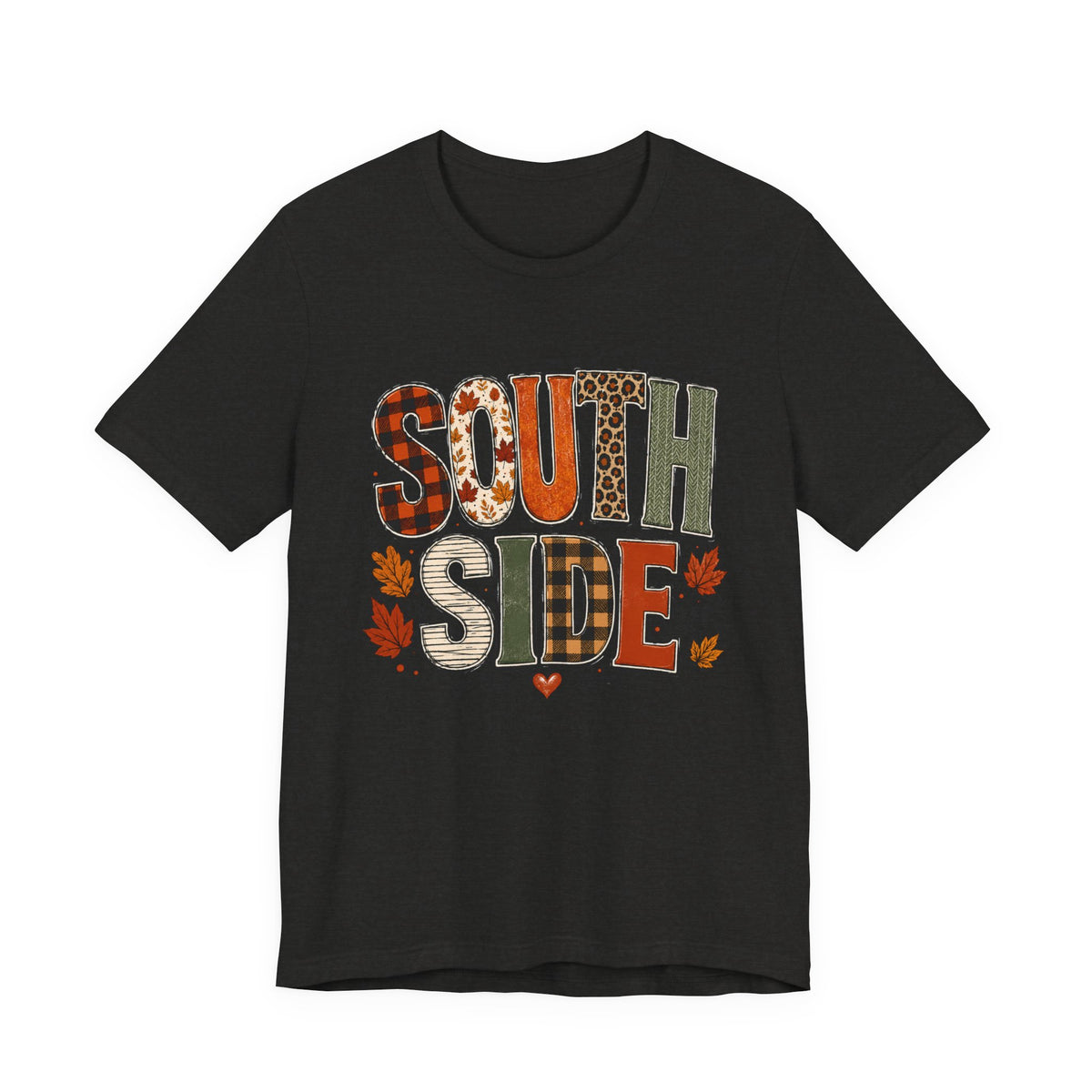 Fall Plaid & Leopard South Side Tee