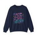 4th Grade Crewneck Sweatshirt — South Side Retro Pastel School Shirt