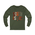 Fall Plaid & Leaf South Side Long Sleeve Tee