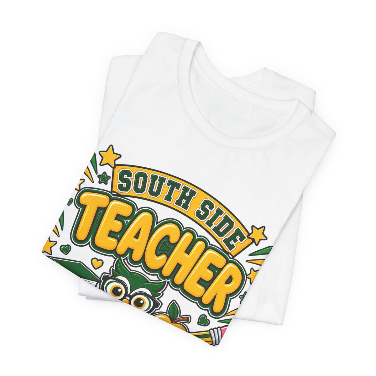 South Side Teacher T-Shirt — Cute Owl