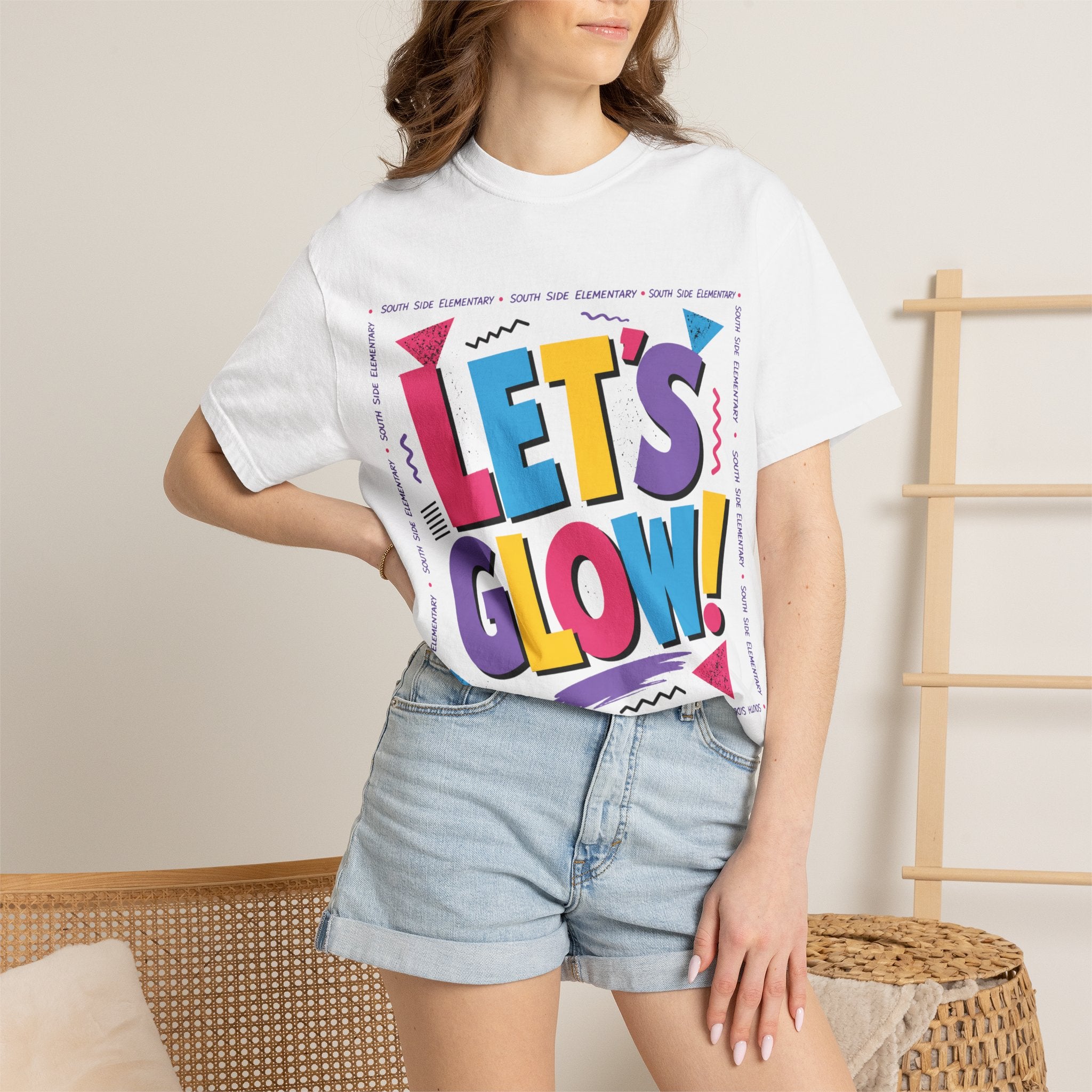 Let's Glow! (Saved by the Bell) T-shirt