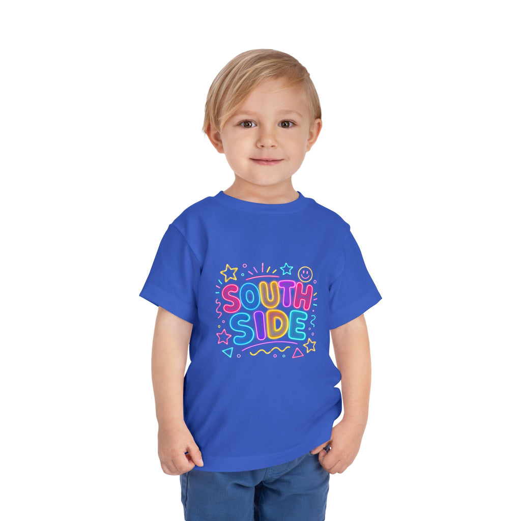 Toddler Tee - 'South Side' Colorful Kids Graphic Shirt