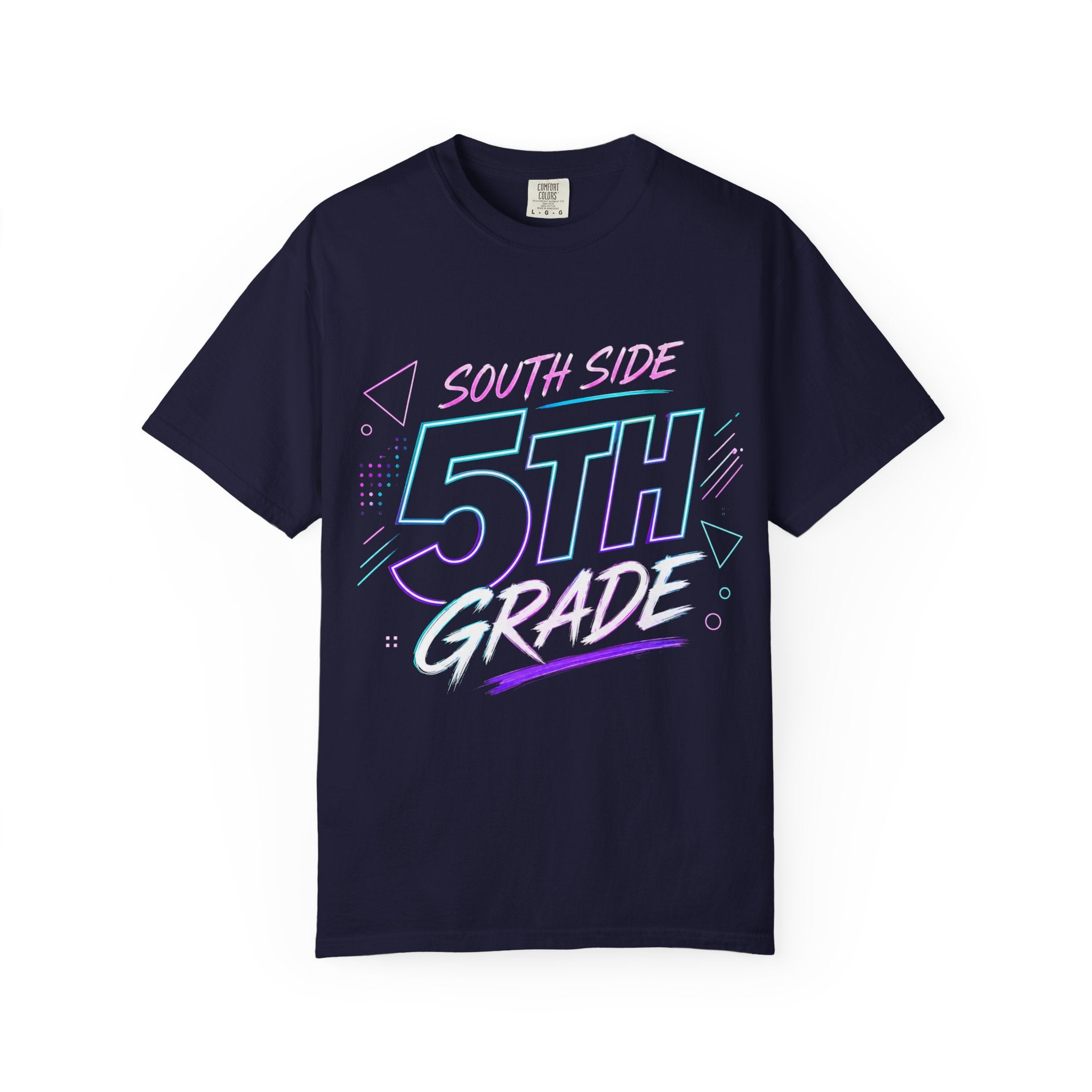 5th Grade T-Shirt — 'South Side' Retro School Tee