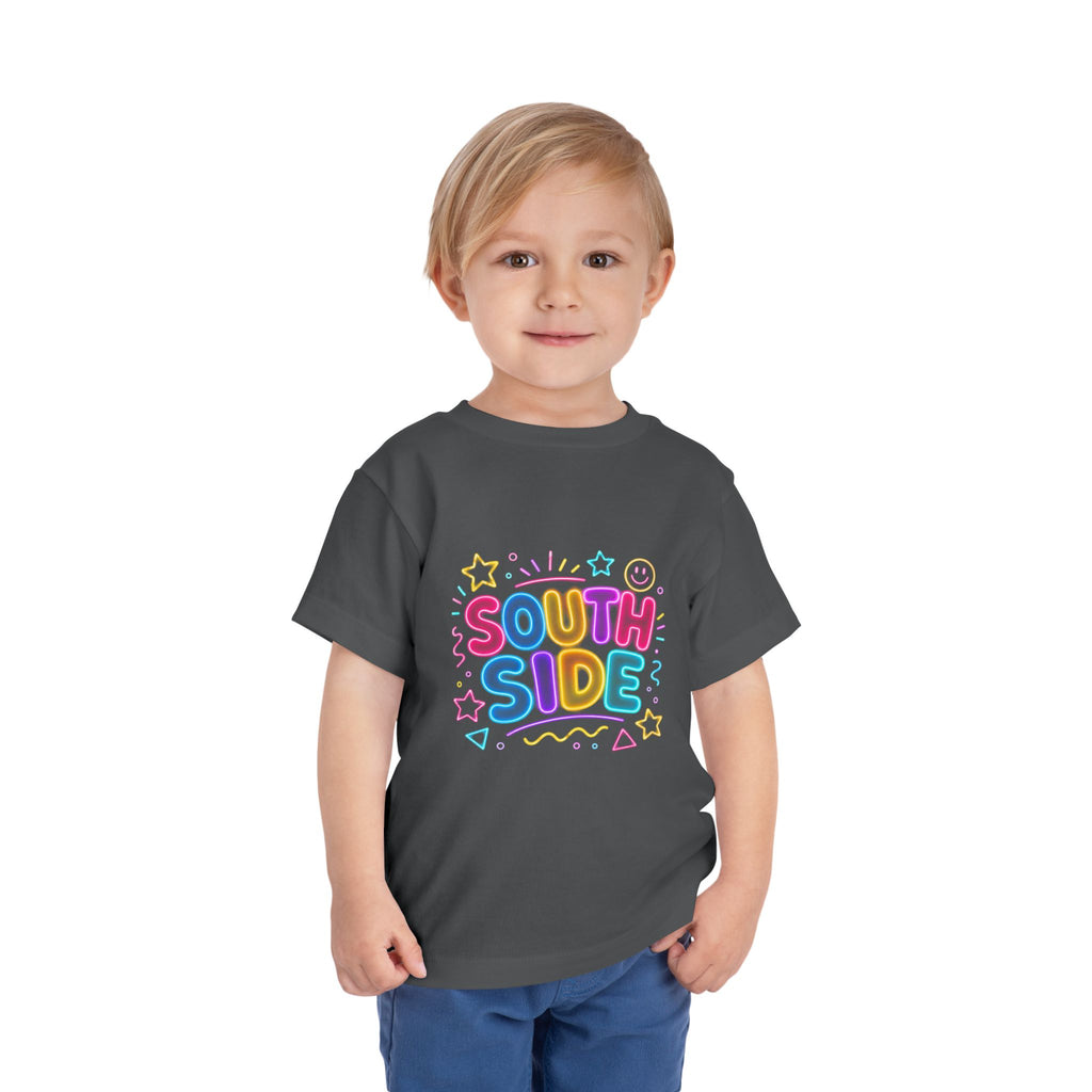 Toddler Tee - 'South Side' Colorful Kids Graphic Shirt