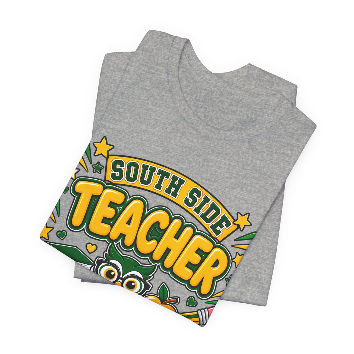 South Side Teacher T-Shirt — Cute Owl