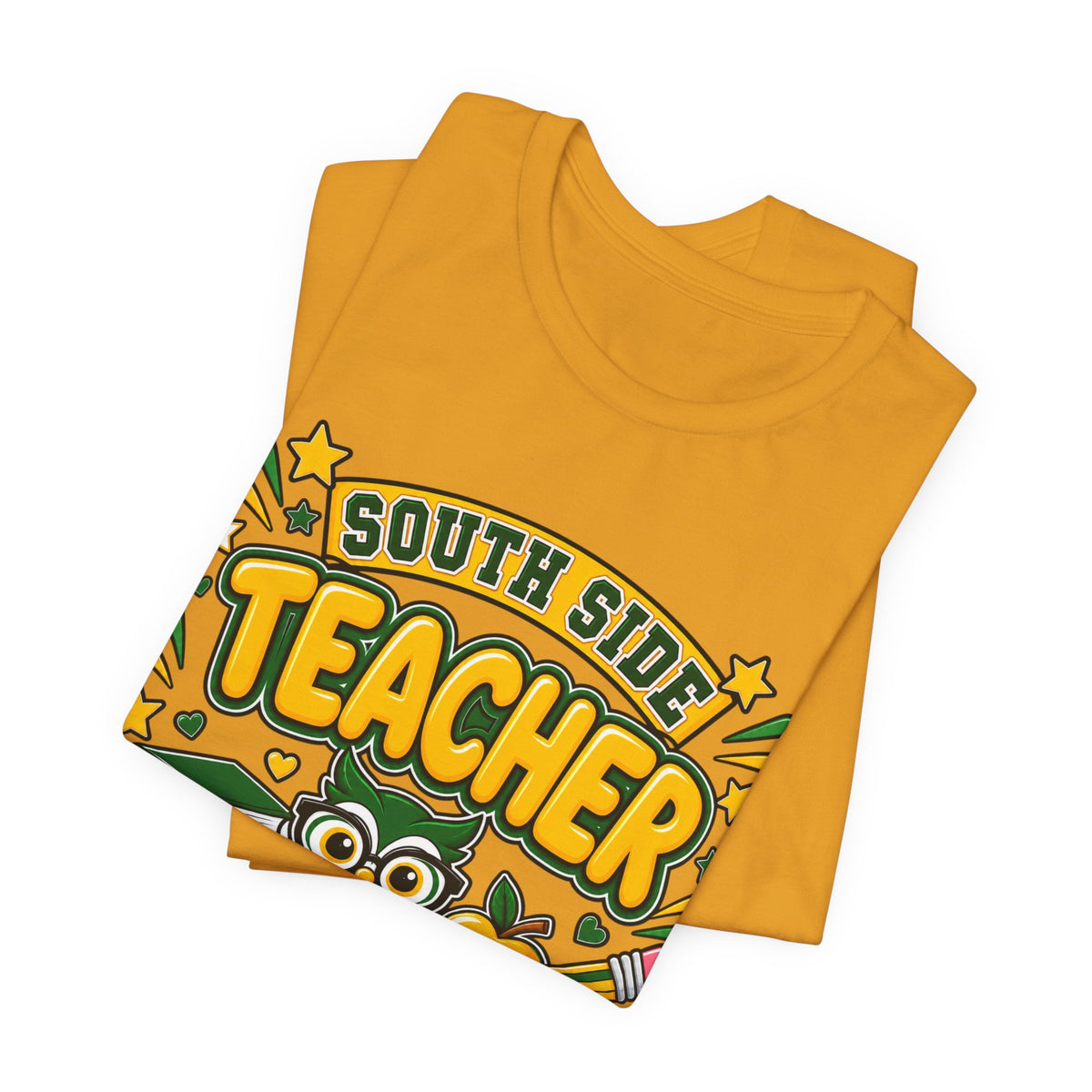 South Side Teacher T-Shirt — Cute Owl
