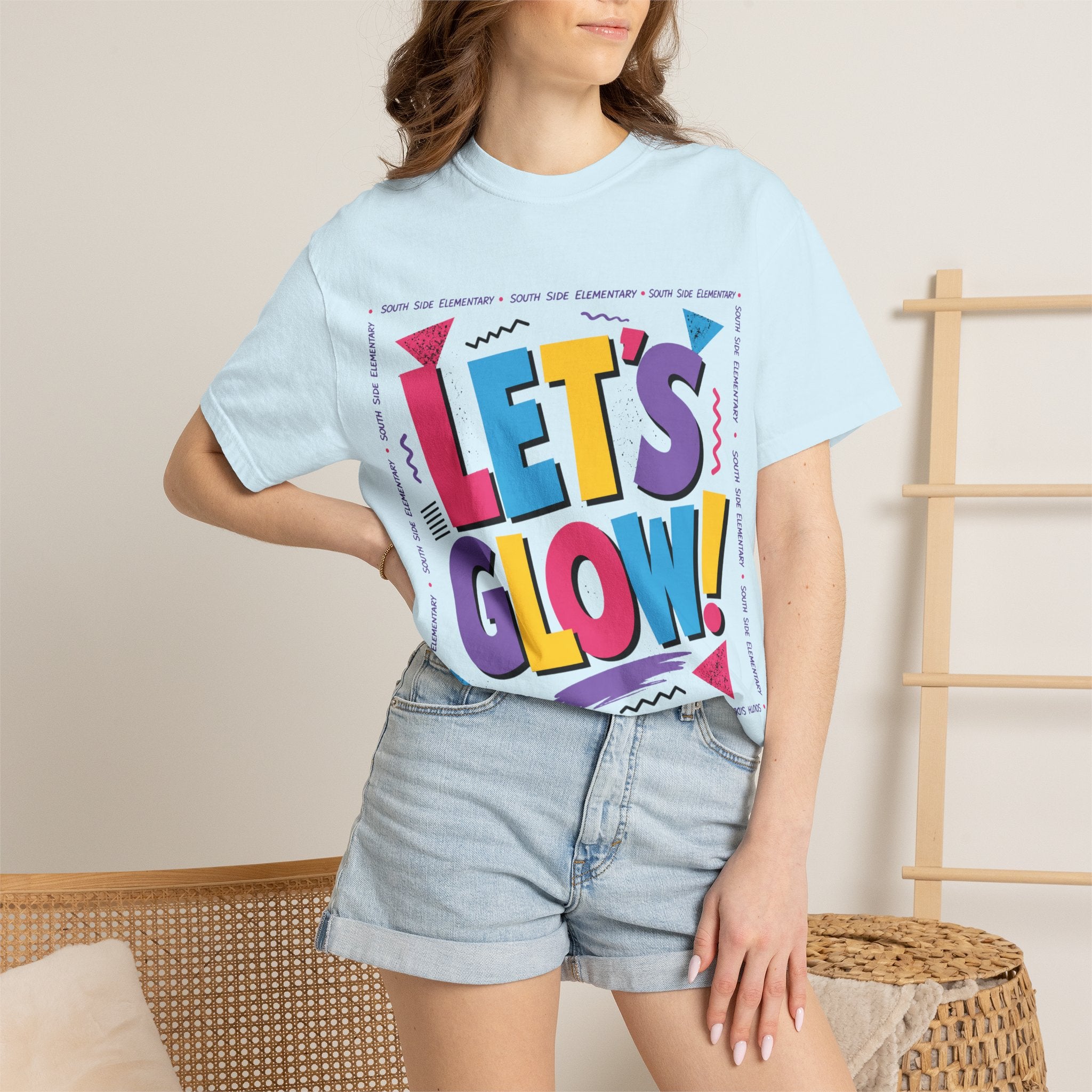 Let's Glow! (Saved by the Bell) T-shirt