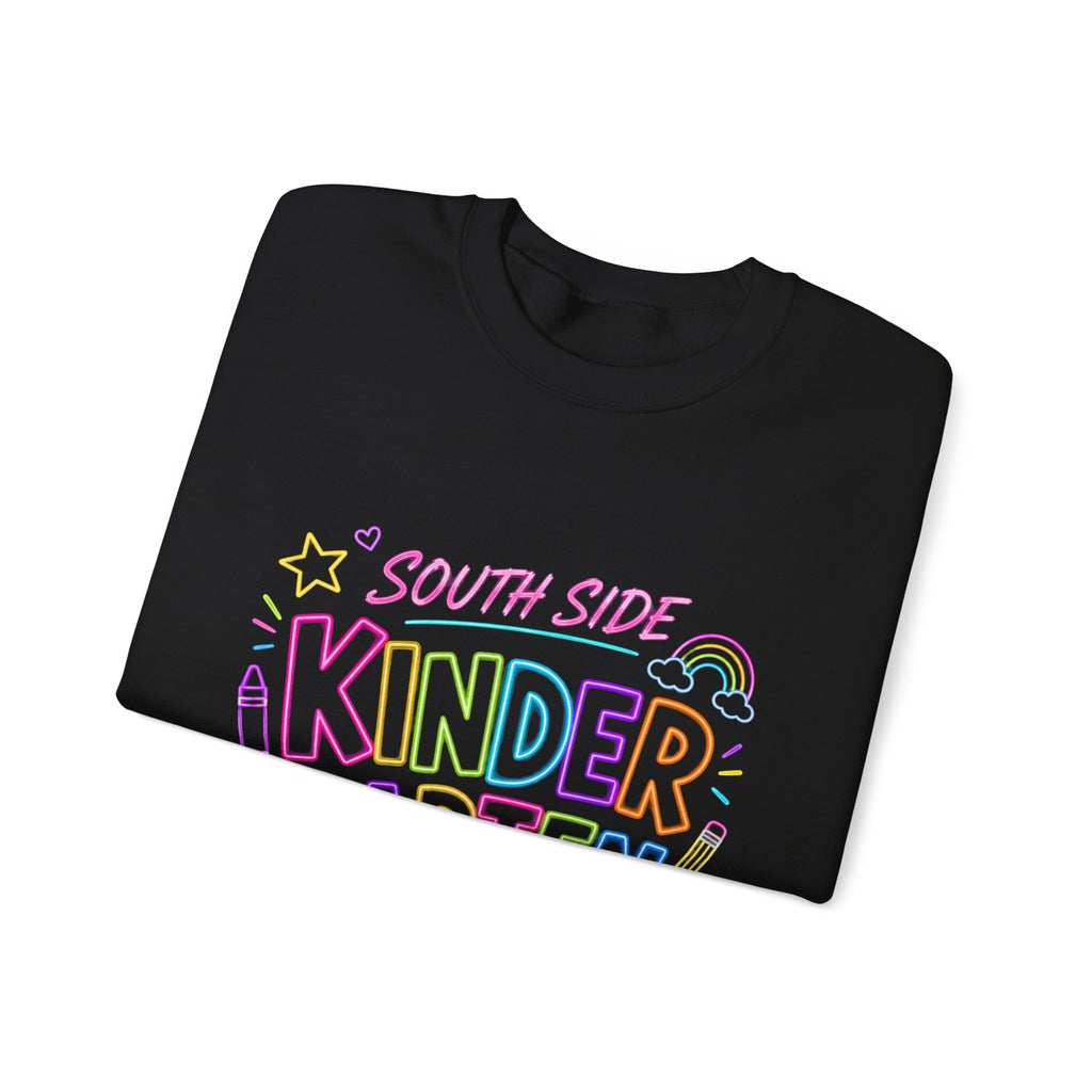 Kindergarten Crewneck Sweatshirt — South Side Pastel Kids School Shirt