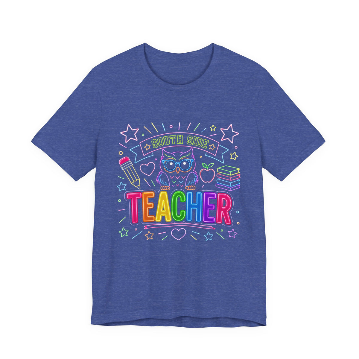 Teacher Neon Owl T-Shirt