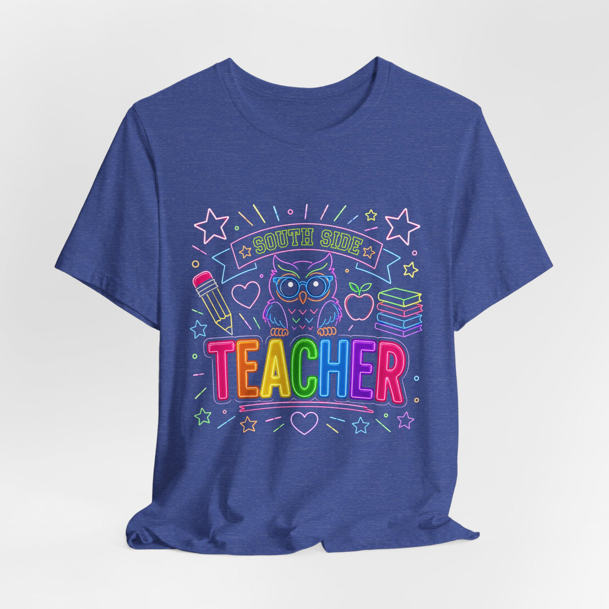 Teacher Neon Owl T-Shirt