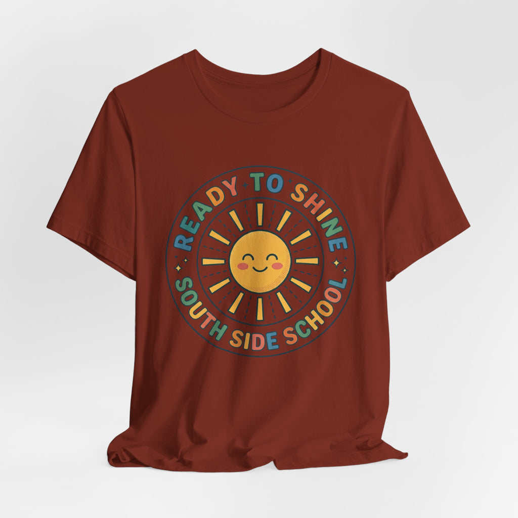 Ready to Shine Sun Graphic Tee | First Day of School, Grade Photo Shirt
