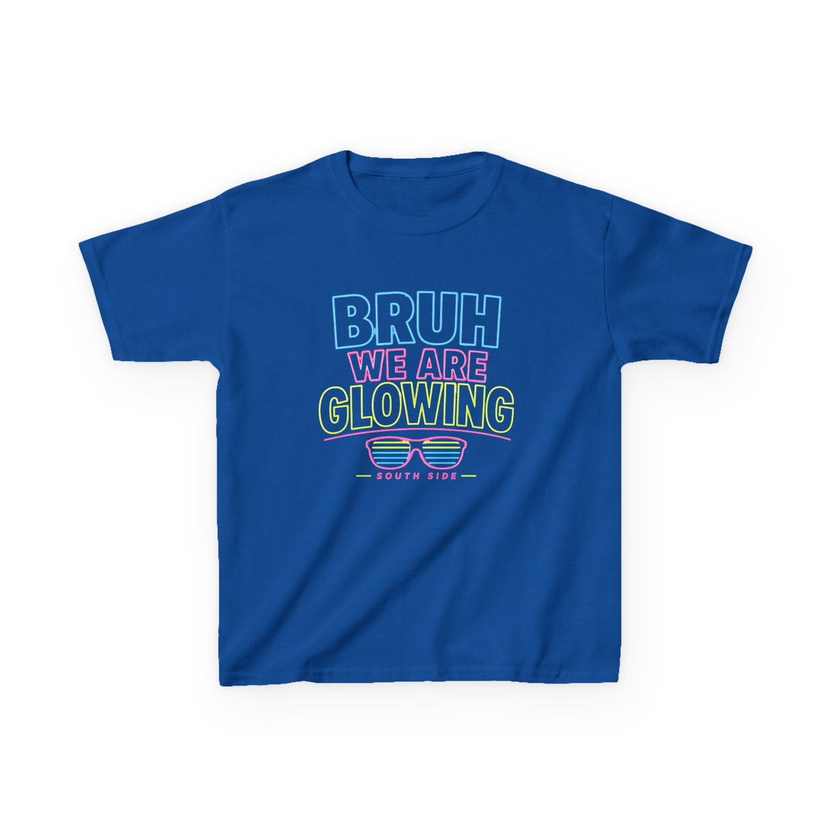 Kids T-Shirt - "Bruh We Are Glowing"