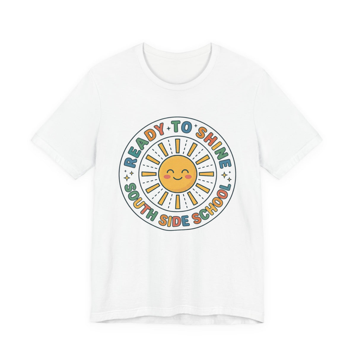 Ready to Shine Sun Graphic Tee | First Day of School, Grade Photo Shirt