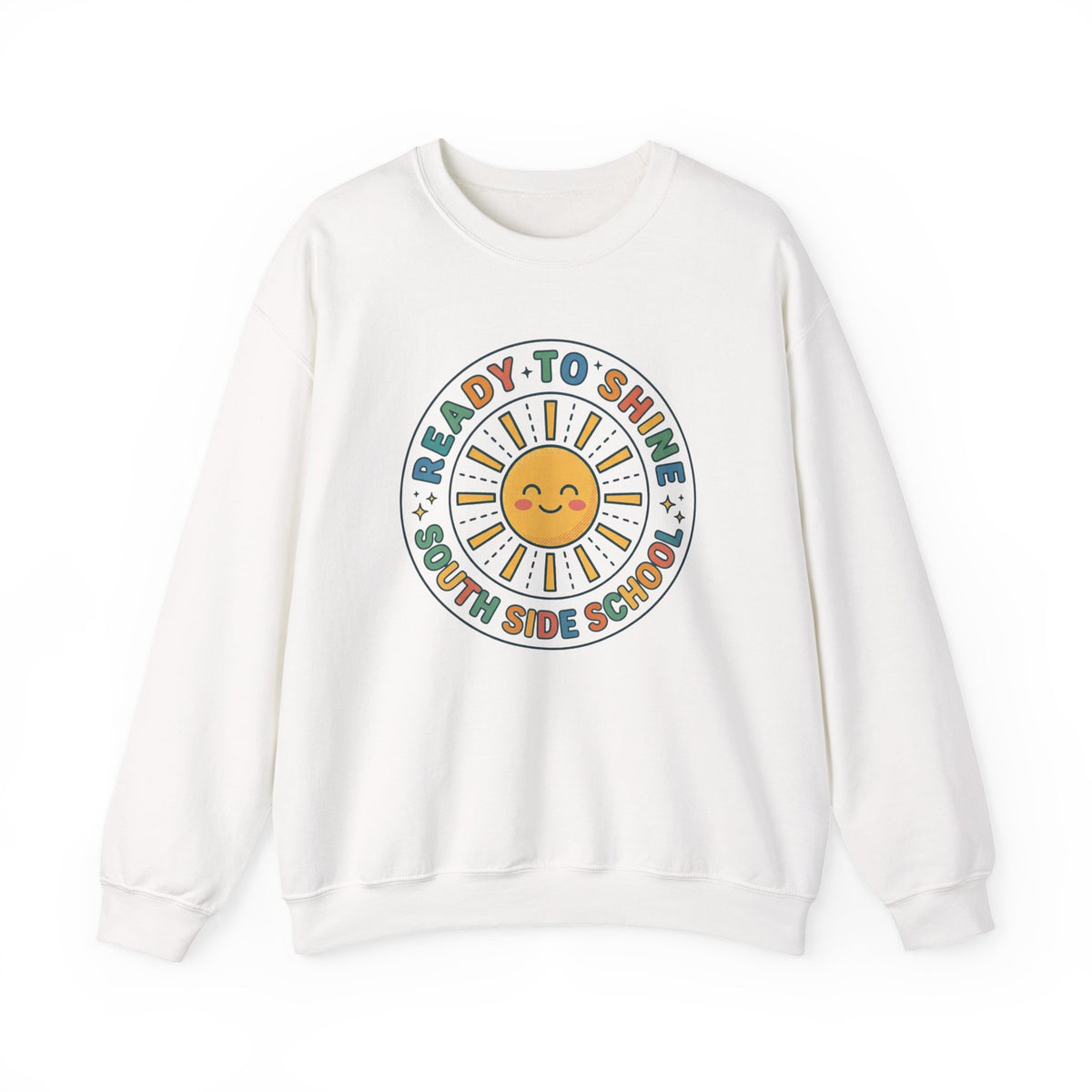 Ready to Shine Sun Graphic Crewneck | First Day of School Sweatshirt