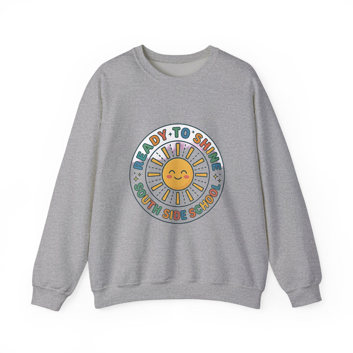 Ready to Shine Sweatshirt | First Day of School, Grade Personalization