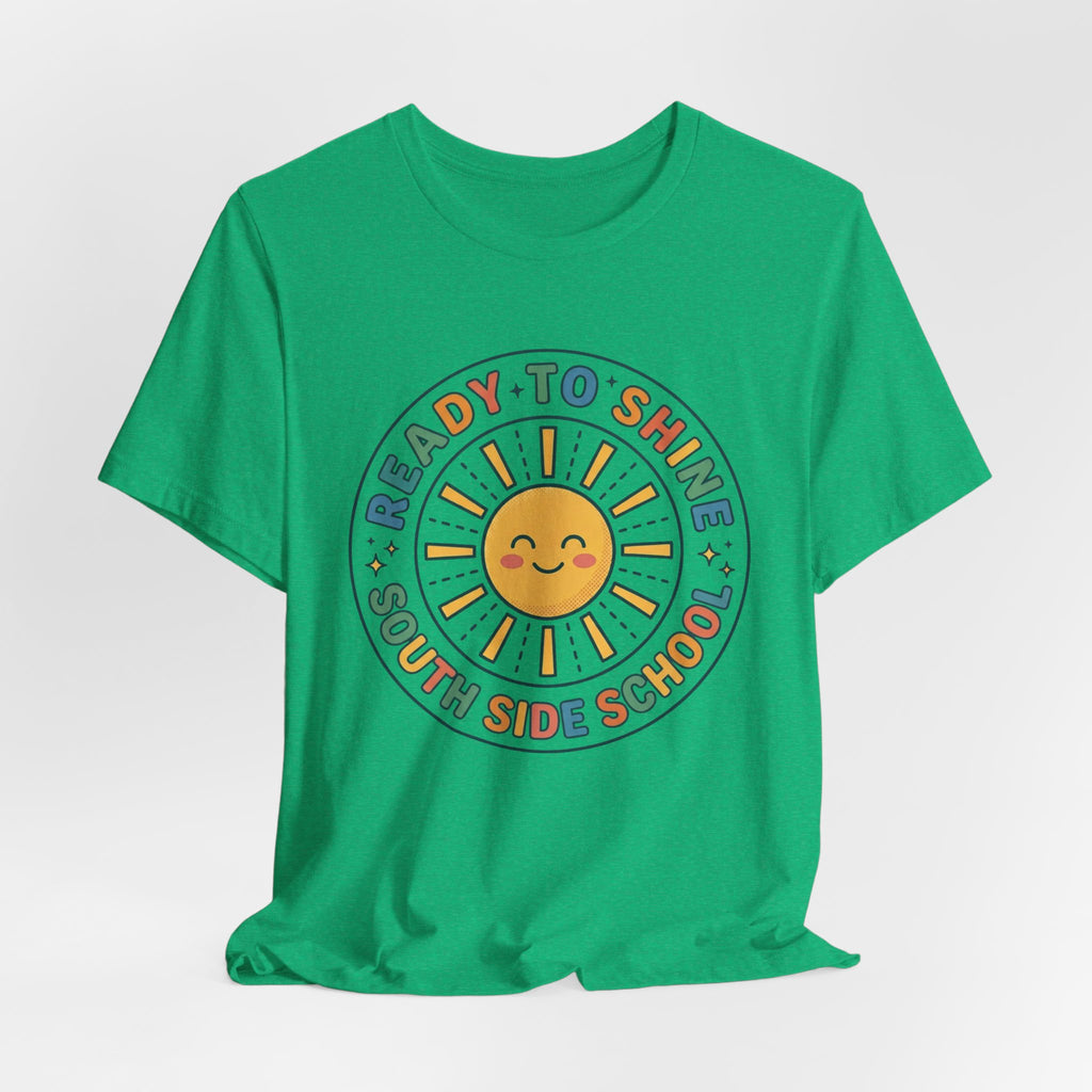 Ready to Shine Sun Graphic Tee | First Day of School, Grade Photo Shirt