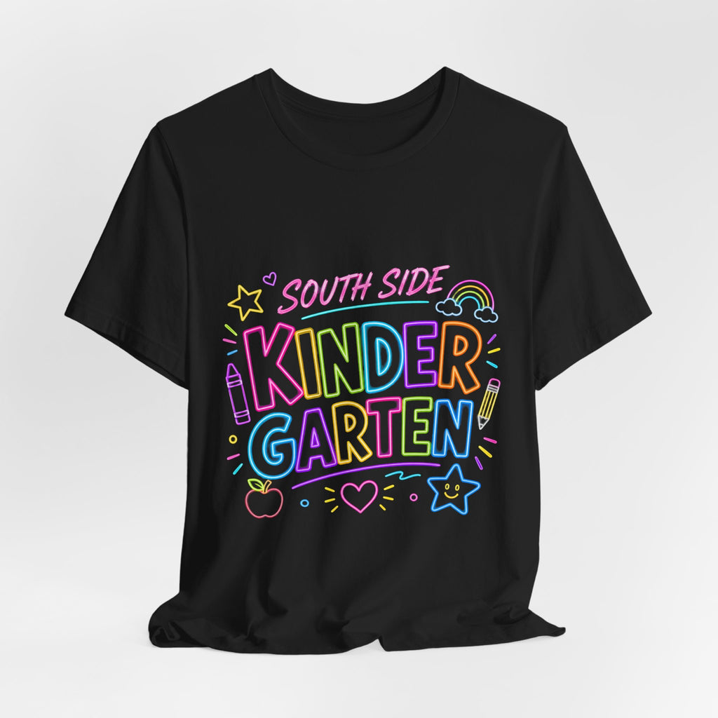 Kindergarten T-Shirt — 'South Side Kindergarten' Cute Pastel Back-to-School Tee