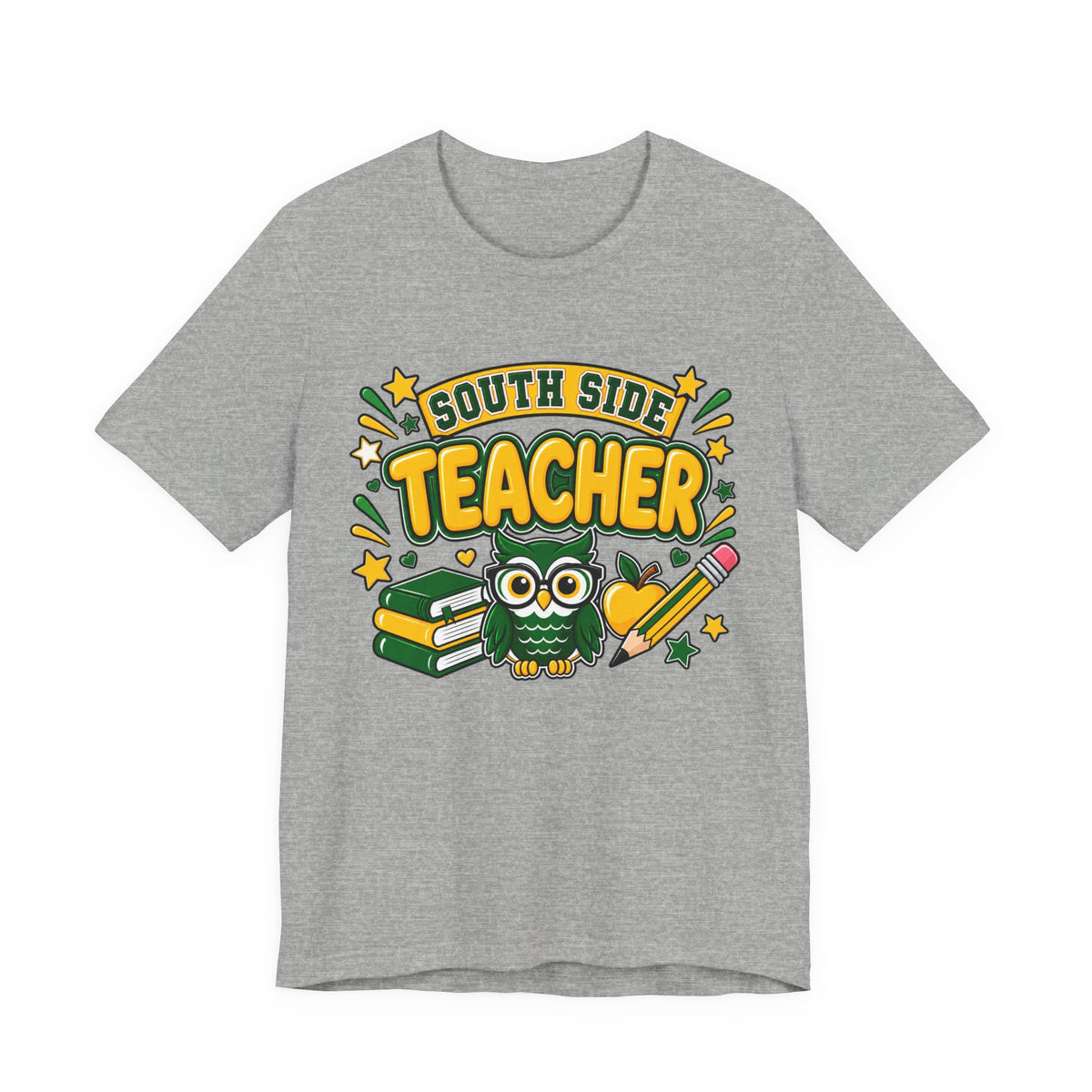 South Side Teacher T-Shirt — Cute Owl