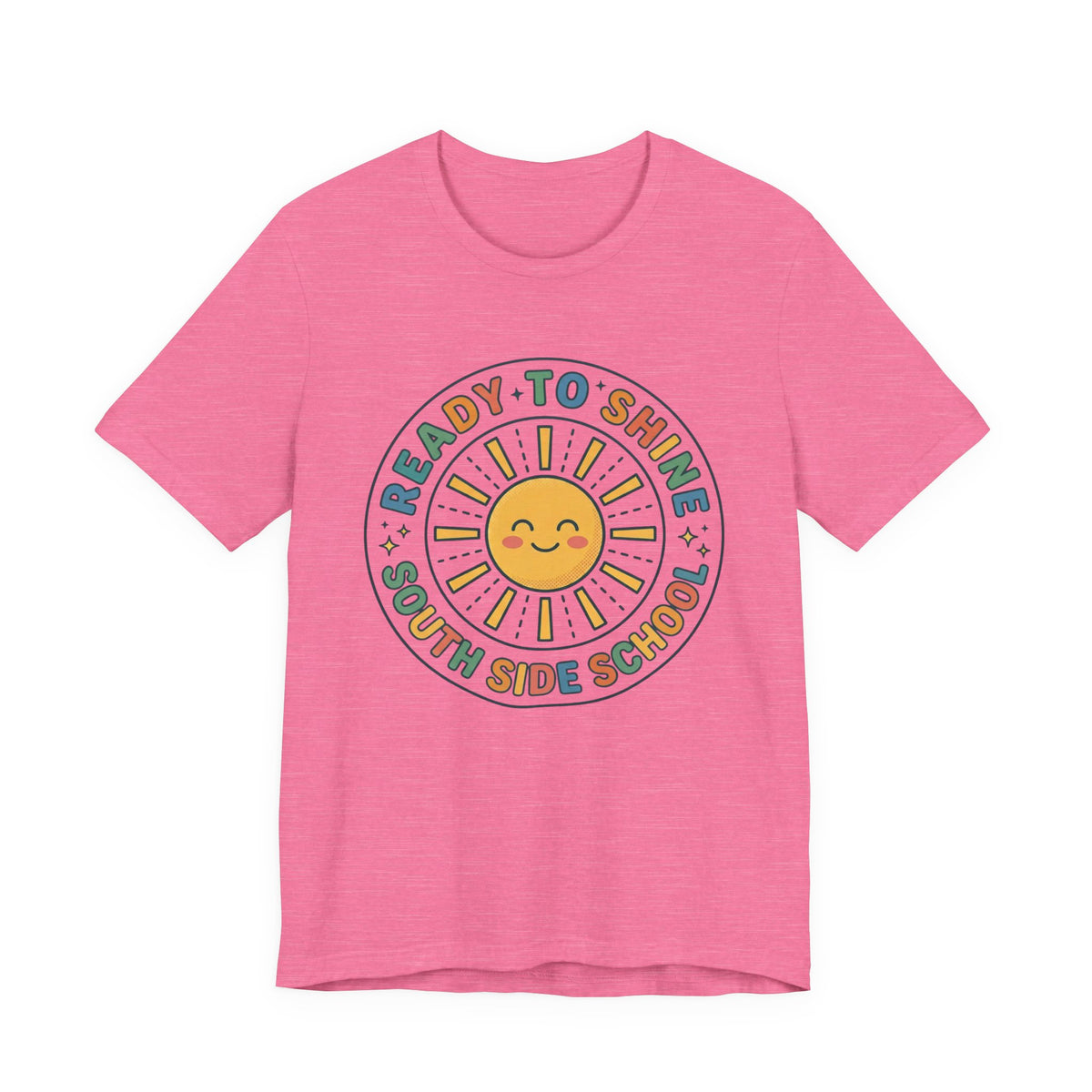 Ready to Shine Sun Graphic Tee | First Day of School, Grade Photo Shirt