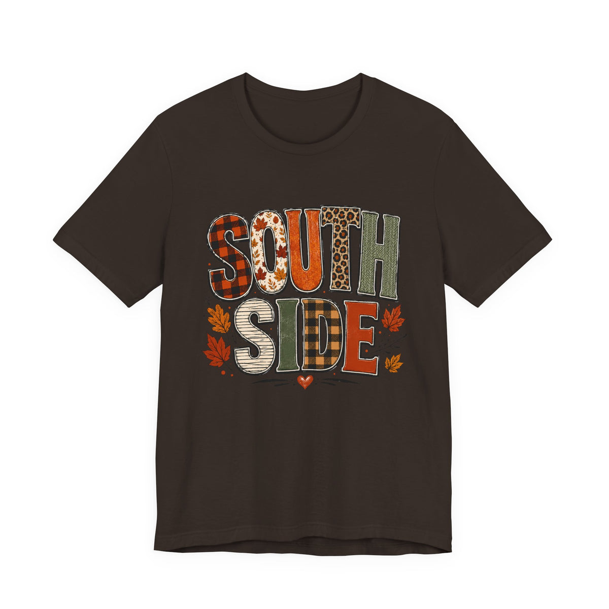 Fall Plaid & Leopard South Side Tee