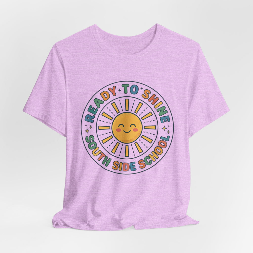 Ready to Shine Sun Graphic Tee | First Day of School, Grade Photo Shirt