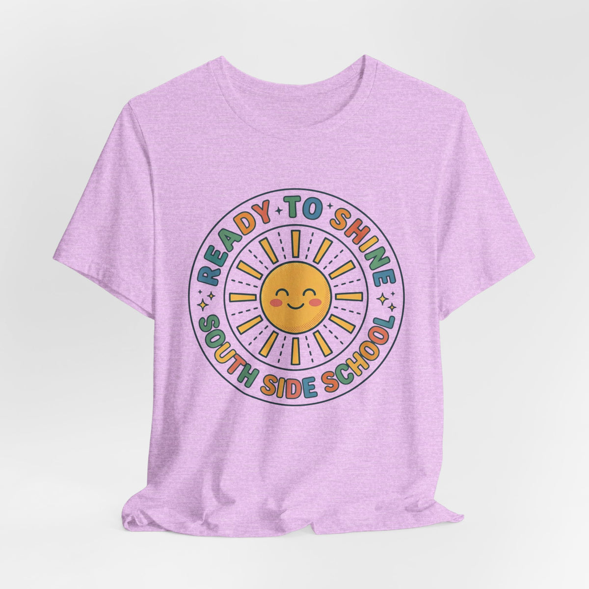 Ready to Shine Sun Graphic Tee | First Day of School, Grade Photo Shirt